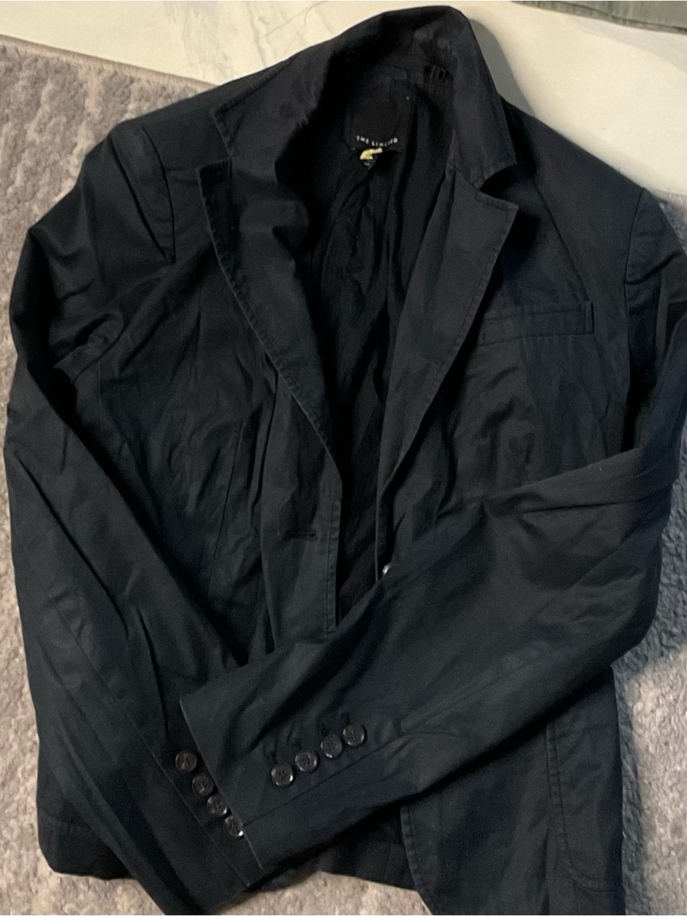 Men's Black Casual Blazer Jacket - Unbranded